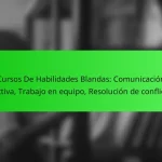 Cursos De Habilidades Blandas: Comunicación efectiva, Trabajo en equipo, Resolución de conflictos